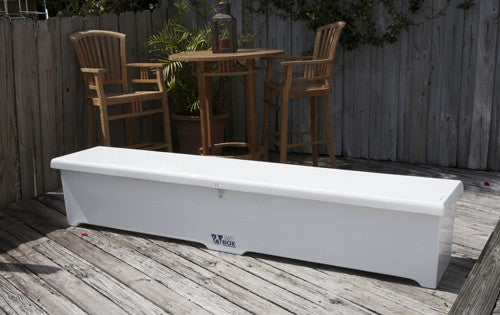 Best Fiberglass Dock Box, 8' SlimLine Dock Box